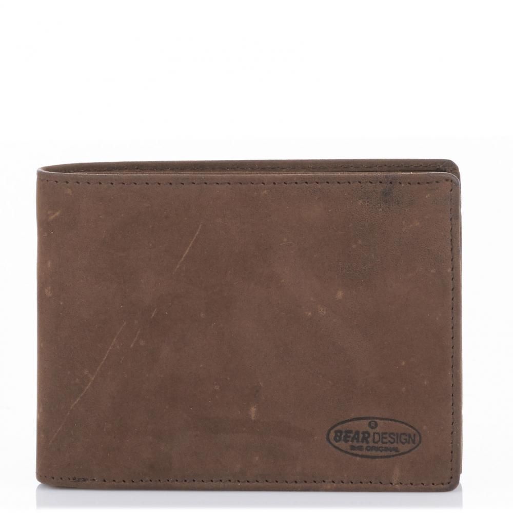 Bear Design Panda Bear Design Billfold Donkerbruin HD 2689