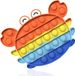 Push and pop bubble jouet sensoriel - Jouet sensoriel en silicone - Jouet pour doigts anti-stress