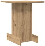 vidaXL Bijzettafel Artisan Eiken 44,5 x 45 x 55 cm Bewerkt Hout