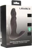 Shots Levelz Shots BV Vibrerende en Duwende Siliconen Prostaatmassager - Zwart