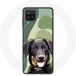 Maniacase Pochette pour Samsung Galaxy A42 5G Beauceron Chien Noir