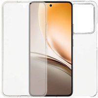 Realme Coque pour Realme 14 5G / 14T 5G - housse etui silicone gel 360 integrale + film ecran - TRANSPARENT