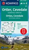 Carta KOMPASS WK 077 Wandelkaart Ortler, Cevedale, Suldental, Valfurva 1:25.000