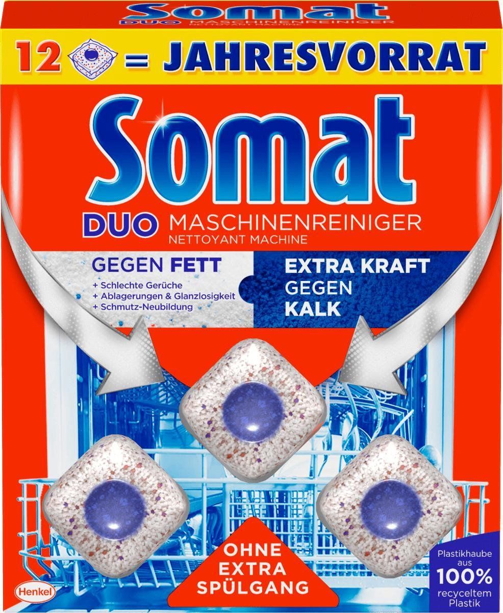 Somat Machinereiniger Tijdens de Wasbeurt - 12 Tabletten - Voordeelverpakking