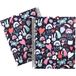 Grafoplas - Ordner van kunststof, A4, flexibel deksel, spiraalbinding, pvc, 30 polypropyleen inzetstukken, collectie Design Bits&Bobs Pop Up Design Princess, Maxiplas, perfect schoolmateriaal