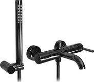 REA Lungo Black Metallic Badkraan Zwart