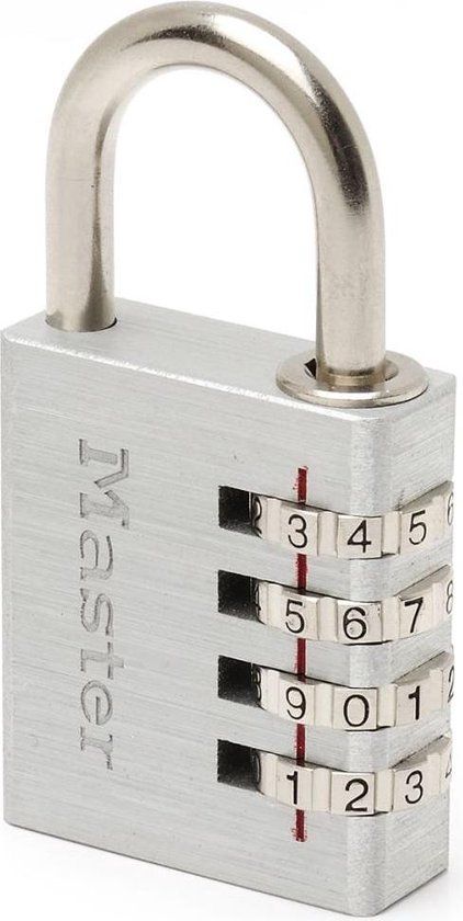 Master Lock Combinatiehangslot 40 mm aluminium 7640EURD