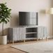 Maison Exclusive Meuble TV exclusif - Dimensions : 150 x 31 x 50 cm - Couleur : gris Sonoma - Matériau : bois composite