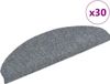 vidaXL - Trapmatten - Zelfklevend - 30 stuks - 65x21x4 cm - Lichtgrijs