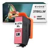 Evoke Compatible Ink for Epson 378 XL Light Magenta