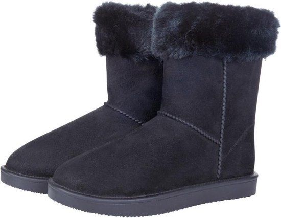 Allweather Davos Fur - Black - Size 34 - Unisex Kids' Waterproof Boot