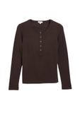 s.Oliver T-shirt donkerbruin