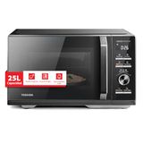 Toshiba 3-in-1 magnetron met grill, 25 liter, 900W, 1100W grill, zwart MW3-AG25PFI(BK)