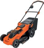BLACK&DECKER Accu-grasmaaier CLMA4820L2-QW, 36V, 48 cm, Mulchfunctie, Zijuitworp, 50L, 2x 2Ah Accu's + Lader