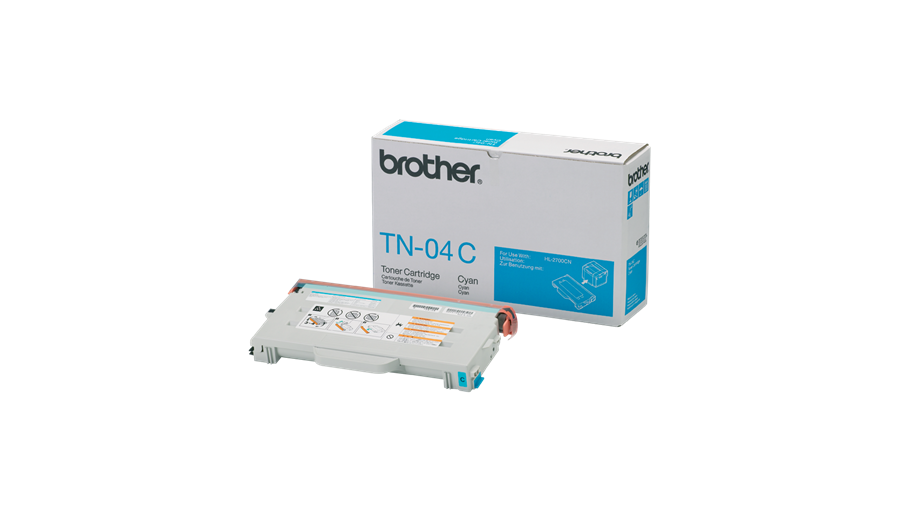 Brother TN04C Cyan Toner Cartridge - Compatible with HL-2700CN / MFC-9420CN