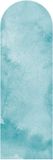 Ambiance Sticker Voorgelijmd vliesbehang met gigantische muurschilderingen - WATERCOLOR BLUE ARCH - 90x30cm