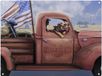 Harley-Davidson Joyride Dog Plaque en métal - 40 x 30cm