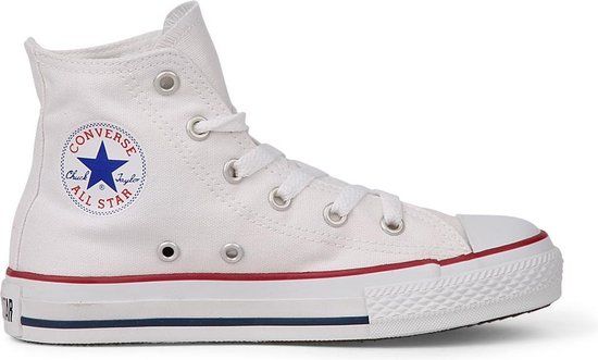 Converse Unisex Sneakers Youth CT All Star Hi Optical White - Size 31