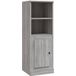 Buffet Haut Sonoma Gris 36x35,5x103,5 Cm Bois d'Ingénierie