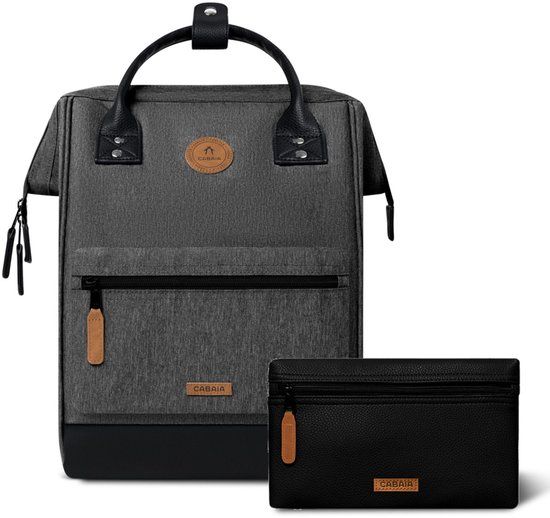 Cabaïa CABAIA Adventurer Melanged Backpack 18L Luxembourg donkergrijs