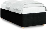 vidaXL Bedframe Zwart Stof 80x200 cm