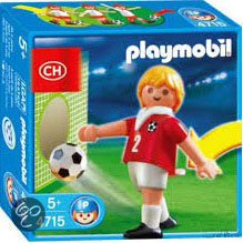 playmobil Voetbalspeler Zwitserland - 4715