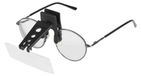Loupe 1,5x/2,5x/3,5x, modèle à clip, adapté pour le travail manuel et la lecture