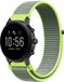 Strap-it Nylon bracelet de montre connectée - Convient pour Fossil Gen 5 - Fluorescent