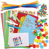 Baker Ross FX618 Regenboog Kleuren Bumper Knutsel pakket - Pak van 1, Kunst en knutselartikelen voor kinderen