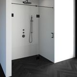 Tapo Creative Nisdeur Links 2-Delig 160cm Breed - Zwart