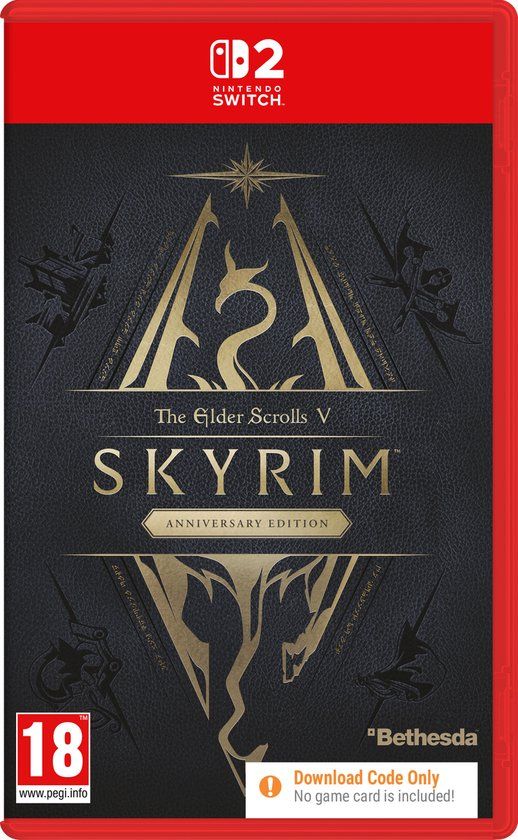 Bethesda The Elder Scrolls V: Skyrim - Nintendo Switch 2 (Code in Box)