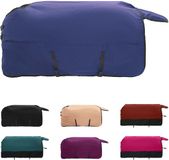 vidaXL - Paardendeken - Volledig - marineblauw - 155 cm - Polyester