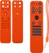 kwmobile Hoes geschikt voor LG MR25GA (2025) - Siliconen anti-slip hoes voor afstandsbediening in oranje