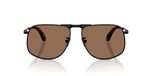 Moncler Vitessa Me4014 Lunettes De Soleil Unisexe Noir Pilote Marron 58mm