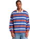 Timberland Gestreept Rugby Poloshirt Lange Mouw Veelkleurig L Man