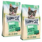 HAPPY CAT Minkas Droogvoer Kat Volwassen, Perfecte Mix, Gevogelte, Vis & Lam 2x10 kg