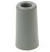 Merkloos Deurbuffer - grijs - deurstopper - rubber - 75 x 40 mm