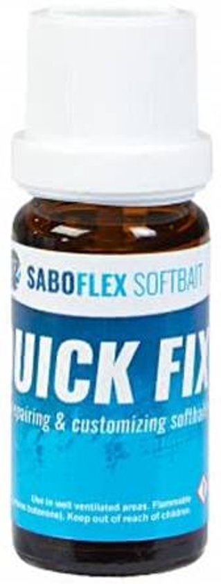 saboflex Quick Fix Softbait Glue 10ml softbait Lijm