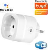 Moes Smart Home Moes Smartplug met dimmer | <200W | Wifi | Tuya Smart en SmartLife | Schuko | dimmer stopcontact | Dimbaar tot 1% | tijdsschema | slimme stekker met dimfunctie