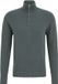 WE Fashion Pull regular fit pour homme avec fermeture éclair vert clair