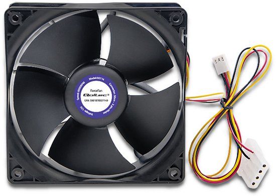 Qoltec ForceFan Serie - Ventilator - 6000 RPM - 120mm - 12V