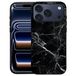 B2Ctelecom Marmer Zwart Apple iPhone 17 Pro Max Back Cover