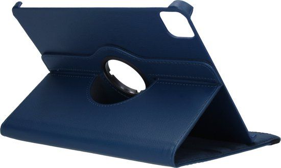 iMoshion 360° Draaibare Bookcase - Donkerblauw - Geschikt voor Apple iPad Air 5 (2022) / iPad Air 11 inch (2024) / Air 4 (2020) / Pro 11 (2018/2020) - 11 inch