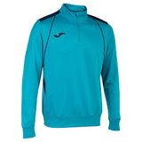Joma Championship VII Half Rits Sweatshirt Fluor Turquoise / Navy Jongens