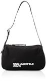 KARL LAGERFELD JEANS Schoudertas zwart / wit