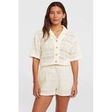 O'Neill wide leg high waist casual short ecru