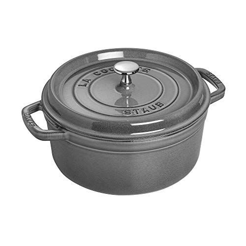 Staub Cocotte Enkele pan, Grafiet Grijs
