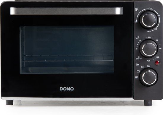 DOMO DO807GO Mini Oven 'Bake and Snack' - 20L - 1300W - Black