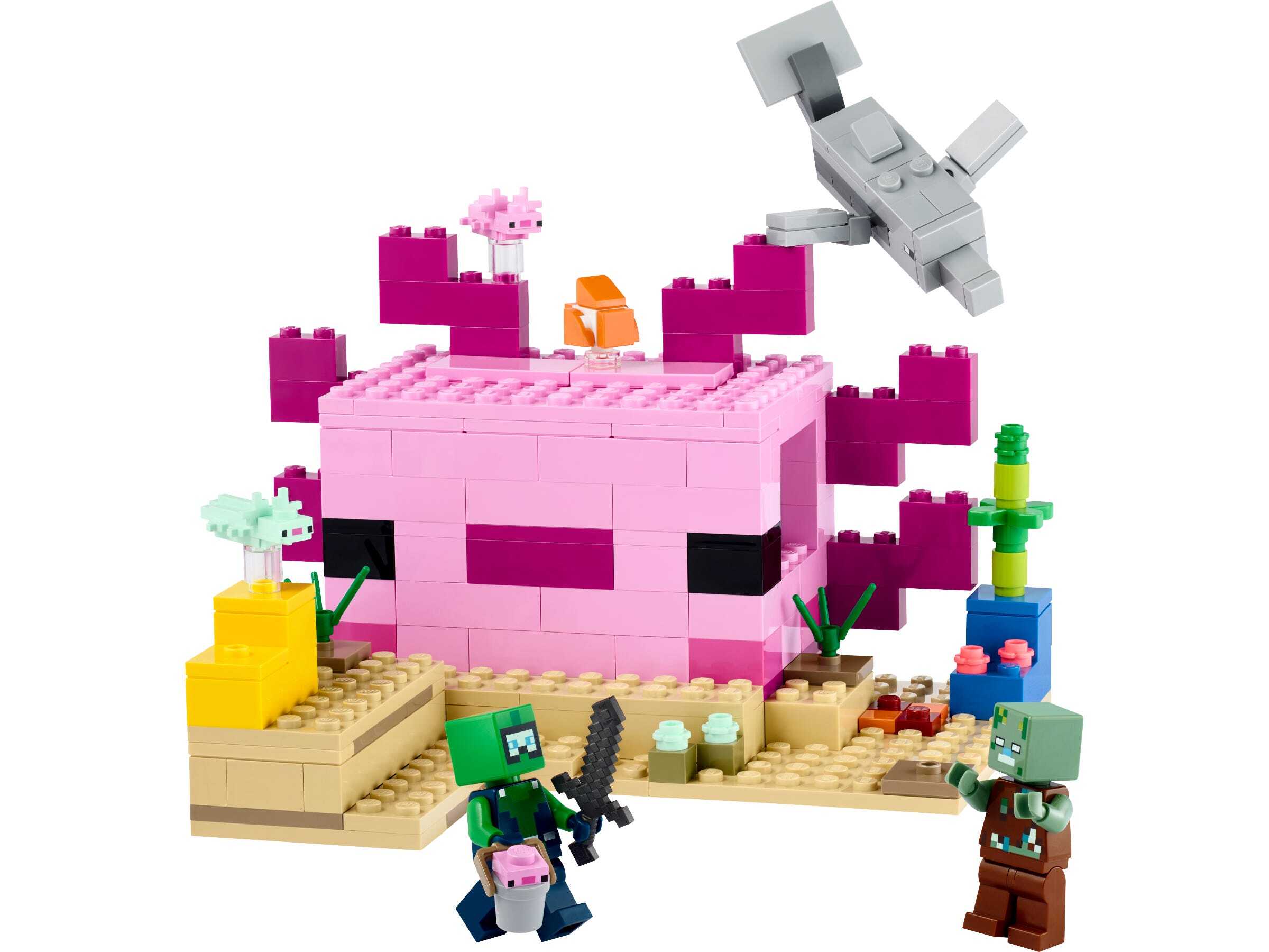 lego Het axolotlhuis