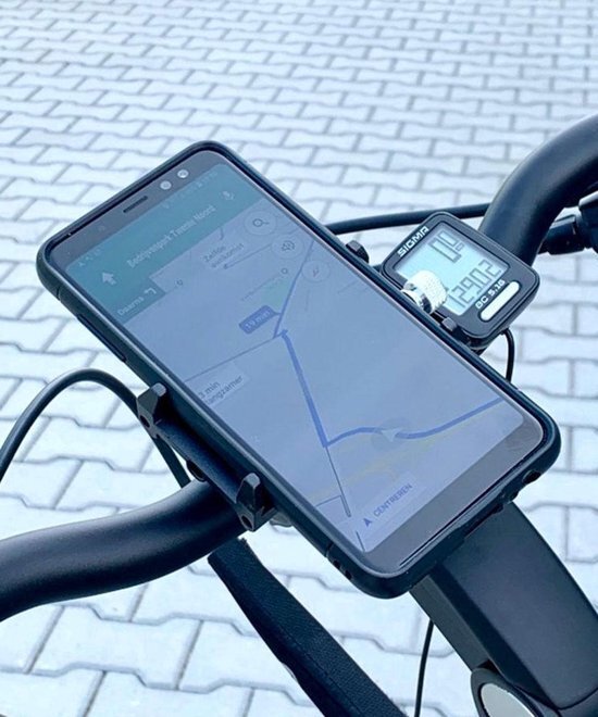 GUB G86 Universele Fiets Telefoonhouder voor Smartphone Zwart